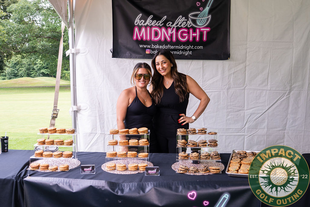 Impact Golf Outing: Vendor Booth Dusk