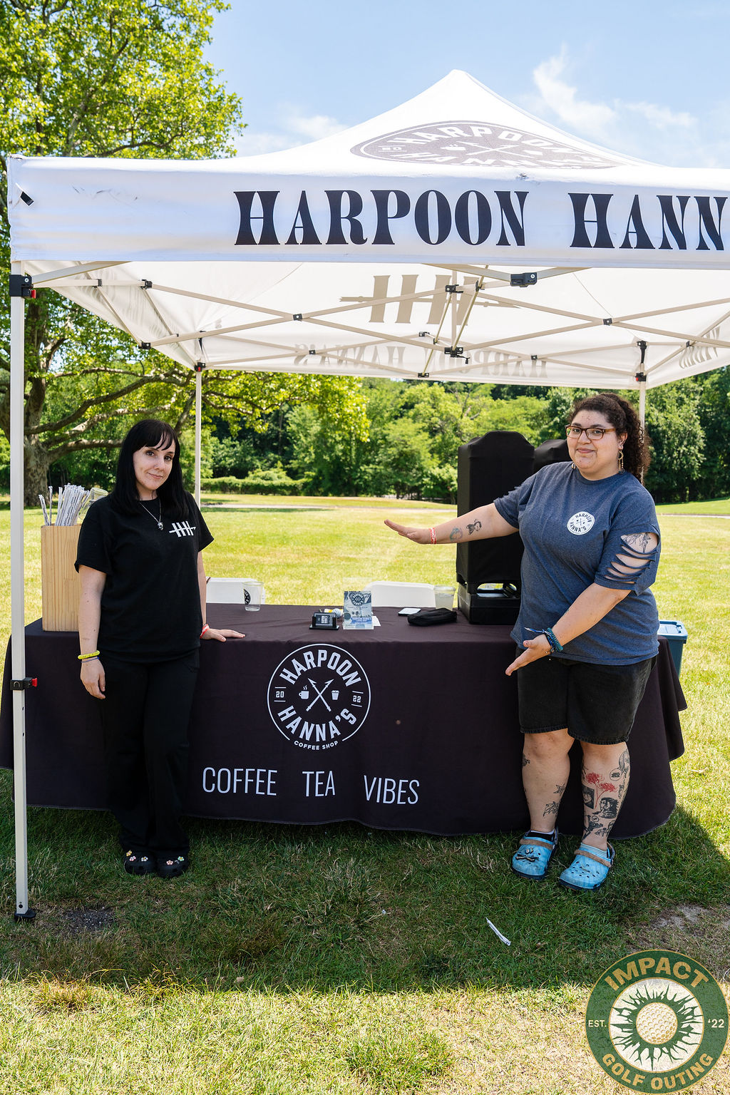 Impact Golf Outing: Golfers Vendor Stop